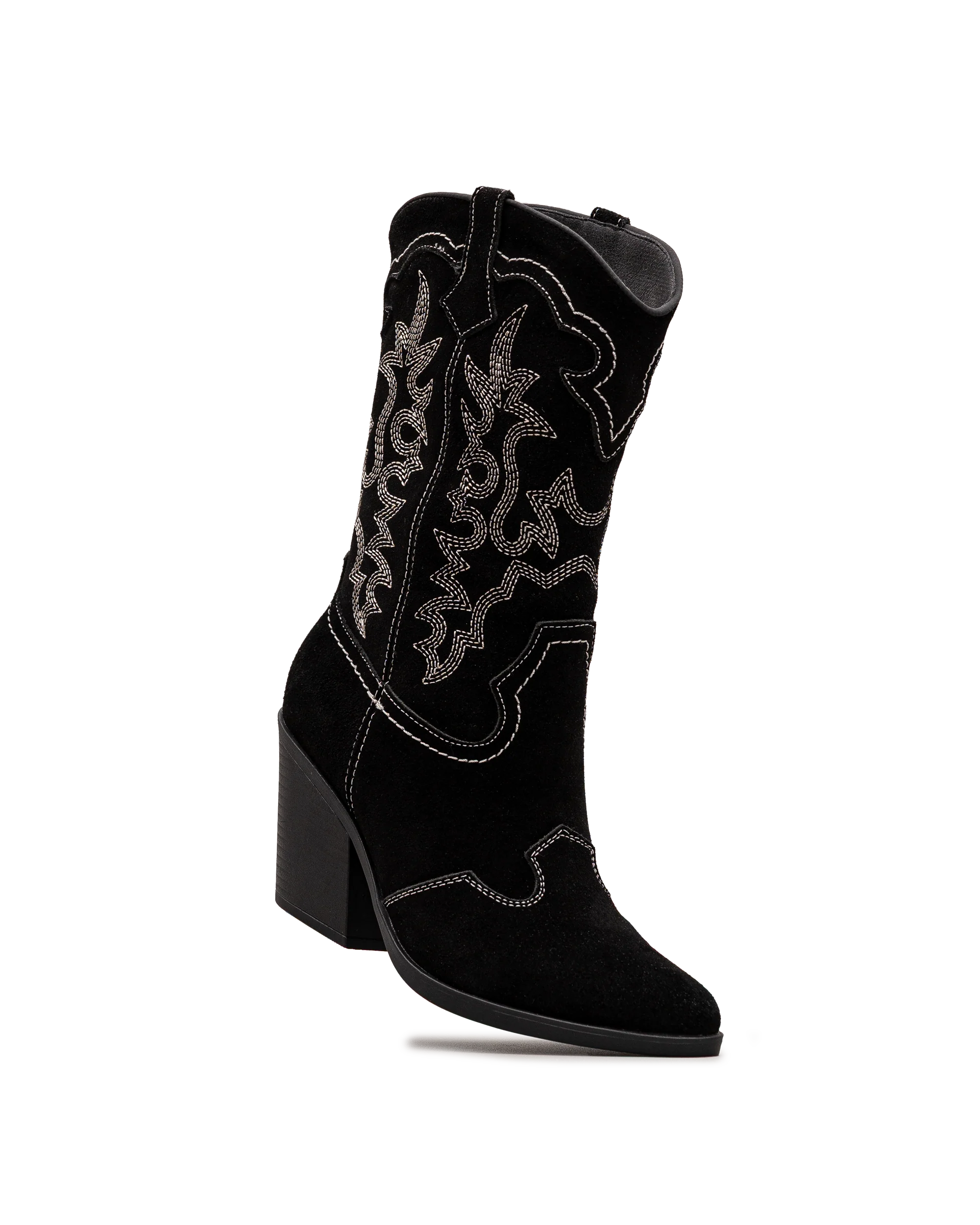 Cherry - Noir suede - #12C-48